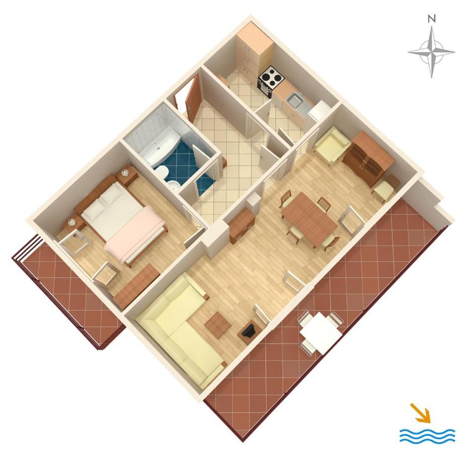 Apartments By The Sea Molunat, Dubrovnik - 8550 Buitenkant foto